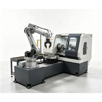 Lathe Loading And Unloading Robot