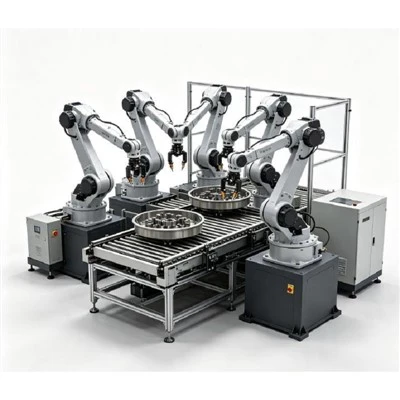 Robotic Loading And Unloading Workstation